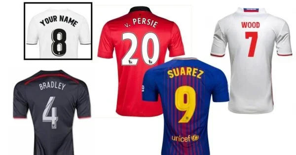 Football Shirt Printing Farnborough
